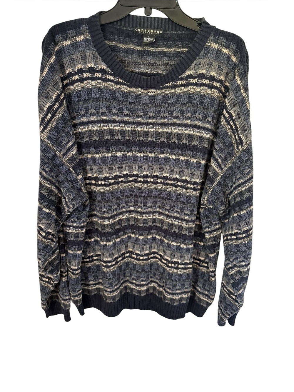 Mens Consensus Sportswear Sweater Size Large